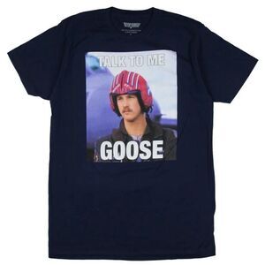 Top Gun Mens' Talk to Me Goose Nick Bradshaw T-Shirt